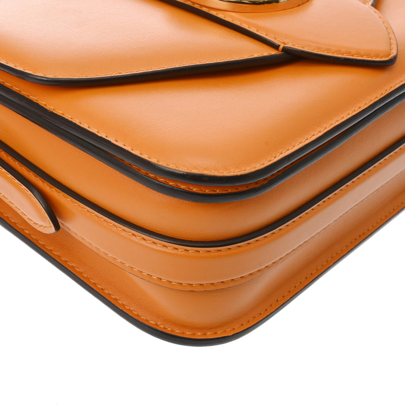 LOUIS VUITTON ルイヴィトン LV ポンヌフ サマーゴールド M55946 レディース レザー ショルダーバッグ ABランク 中古 銀蔵