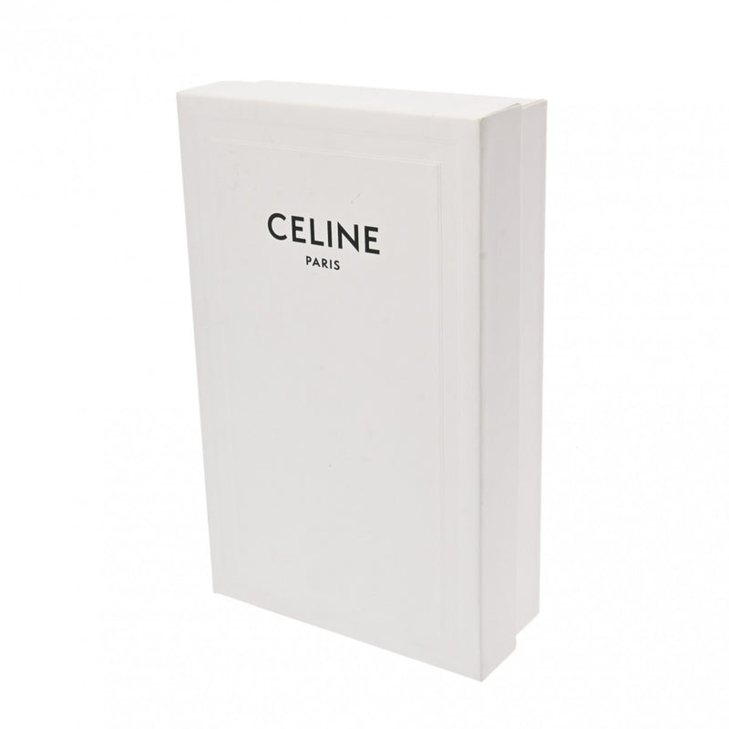 CELINE セリーヌ フォンポーチ タン 10G332CQD.04LU レディース ラムスキン トリオンフキャンバス ショルダーバッグ Aランク 中古 銀蔵