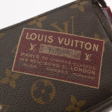 LOUIS VUITTON ルイヴィトン モノグラム ミニ ポシェット アクセソワール ラベルコレクション ブラウン M63798 レディース モノグラムキャンバス アクセサリーポーチ Bランク 中古 銀蔵