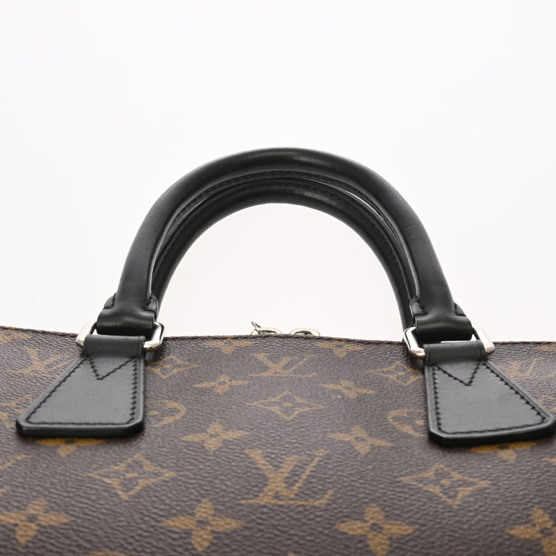 LOUIS VUITTON ルイヴィトン モノグラムマカサー PDJ 2WAY ブラウン/ブラック M40868 メンズ モノグラムキャンバス ビジネスバッグ ABランク 中古 銀蔵