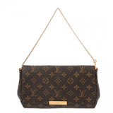 LOUIS VUITTON ルイヴィトン モノグラム フェイボリット MM 2WAY ブラウン M40718 レディース モノグラムキャンバス ショルダーバッグ Aランク 中古 銀蔵