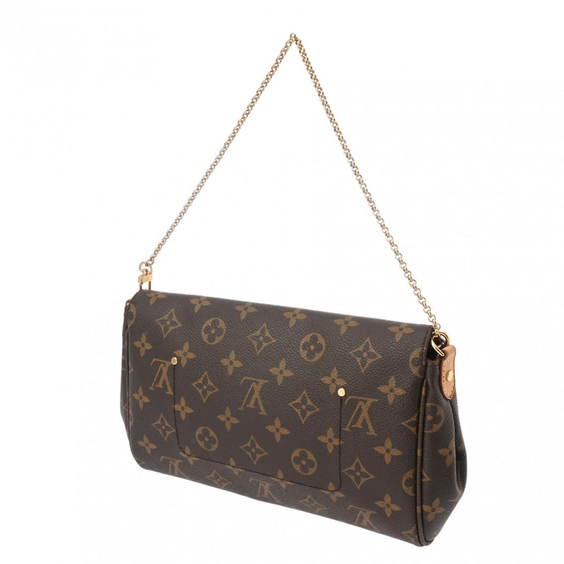 LOUIS VUITTON ルイヴィトン モノグラム フェイボリット MM 2WAY ブラウン M40718 レディース モノグラムキャンバス ショルダーバッグ Aランク 中古 銀蔵