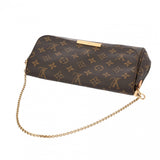 LOUIS VUITTON ルイヴィトン モノグラム フェイボリット MM 2WAY ブラウン M40718 レディース モノグラムキャンバス ショルダーバッグ Aランク 中古 銀蔵