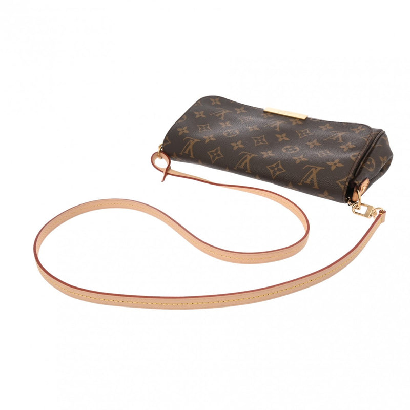 LOUIS VUITTON ルイヴィトン モノグラム フェイボリット MM 2WAY ブラウン M40718 レディース モノグラムキャンバス ショルダーバッグ Aランク 中古 銀蔵