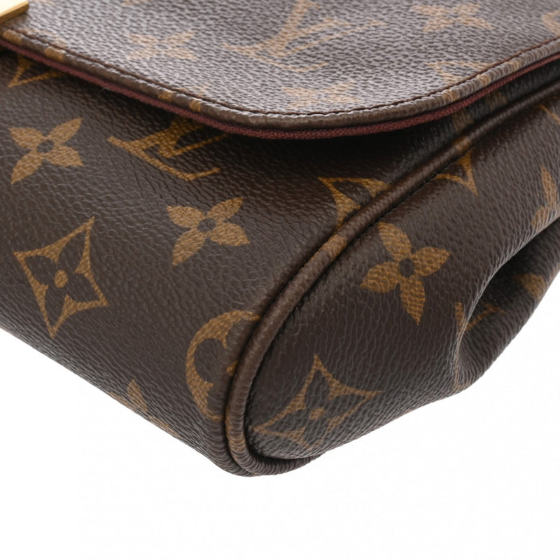 LOUIS VUITTON ルイヴィトン モノグラム フェイボリット MM 2WAY ブラウン M40718 レディース モノグラムキャンバス ショルダーバッグ Aランク 中古 銀蔵