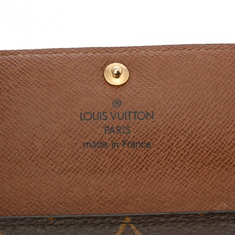 LOUIS VUITTON ルイヴィトン モノグラム ミュルティクレ4 旧型 ブラウン M62631 ユニセックス モノグラムキャンバス キーケース Bランク 中古 銀蔵