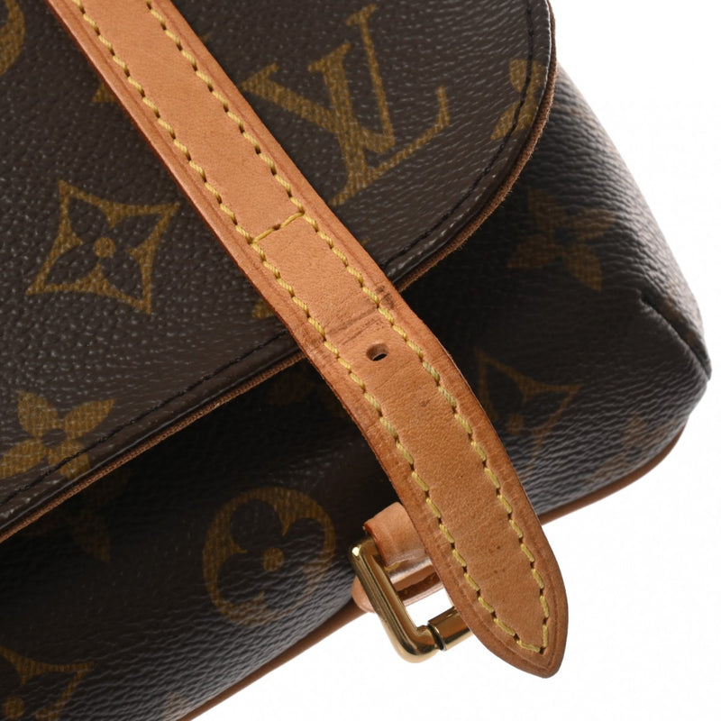 LOUIS VUITTON ルイヴィトン モノグラム ポシェットマル ブラウン M51159 レディース モノグラムキャンバス ウエストバッグ Bランク 中古 銀蔵