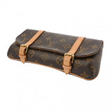 LOUIS VUITTON ルイヴィトン モノグラム ポシェットマル ブラウン M51159 レディース モノグラムキャンバス ウエストバッグ Bランク 中古 銀蔵