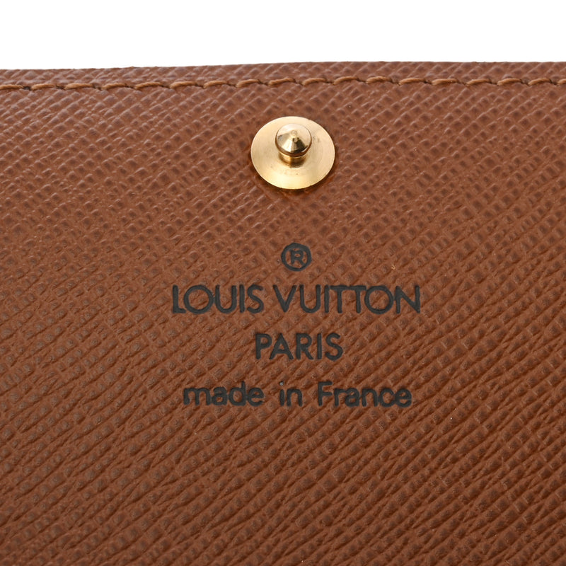 LOUIS VUITTON ルイヴィトン モノグラム ミュルティクレ6 ブラウン M62630 レディース モノグラムキャンバス キーケース Aランク 中古 銀蔵