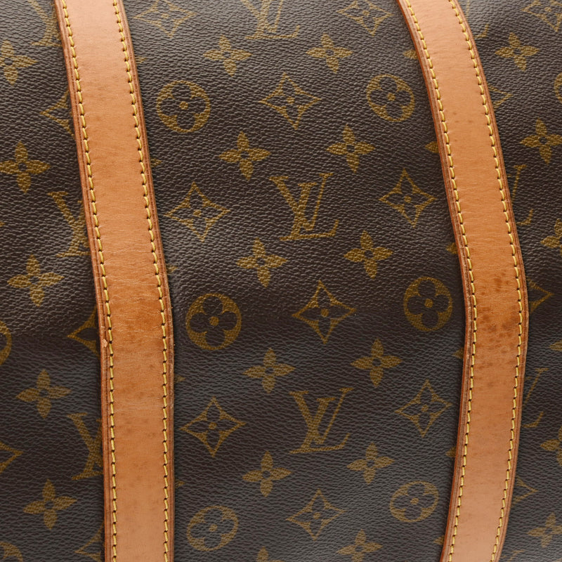 LOUIS VUITTON ルイヴィトン モノグラム キーポル 55 ブラウン M41424 ユニセックス モノグラムキャンバス ボストンバッグ Bランク 中古 銀蔵