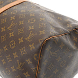 LOUIS VUITTON ルイヴィトン モノグラム キーポル 55 ブラウン M41424 ユニセックス モノグラムキャンバス ボストンバッグ Bランク 中古 銀蔵