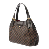 LOUIS VUITTON ルイヴィトン ダミエ システィナ GM ブラウン N41540 レディース ダミエキャンバス ハンドバッグ Bランク 中古 銀蔵