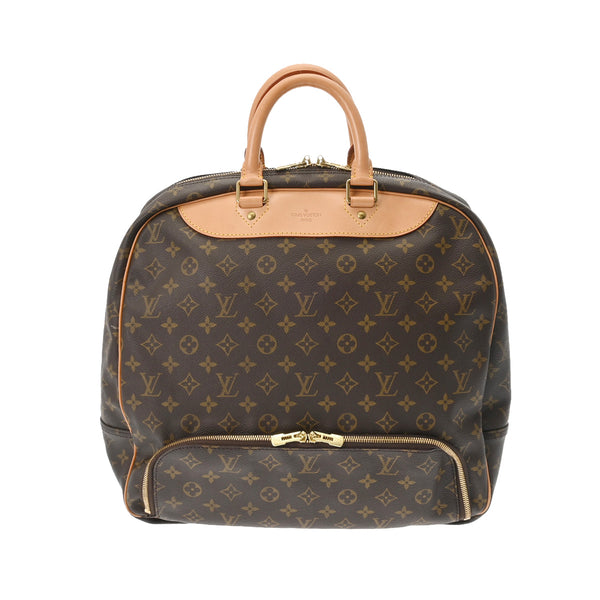 LOUIS VUITTON ルイヴィトン モノグラム エヴァジオン  ブラウン M41443 ユニセックス モノグラムキャンバス ボストンバッグ Bランク 中古 銀蔵