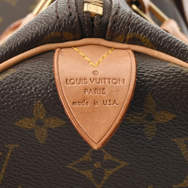 LOUIS VUITTON ルイヴィトン モノグラム キーポル 45 ブラウン M41428 ユニセックス モノグラムキャンバス ボストンバッグ Bランク 中古 銀蔵