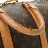 LOUIS VUITTON ルイヴィトン モノグラム キーポル 45 ブラウン M41428 ユニセックス モノグラムキャンバス ボストンバッグ Bランク 中古 銀蔵