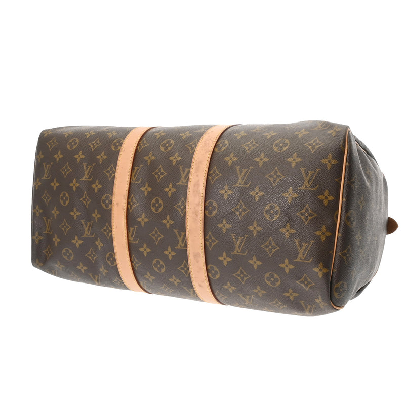 LOUIS VUITTON ルイヴィトン モノグラム キーポル 45 ブラウン M41428 ユニセックス モノグラムキャンバス ボストンバッグ Bランク 中古 銀蔵