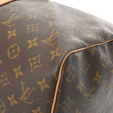 LOUIS VUITTON ルイヴィトン モノグラム キーポル 45 ブラウン M41428 ユニセックス モノグラムキャンバス ボストンバッグ Bランク 中古 銀蔵