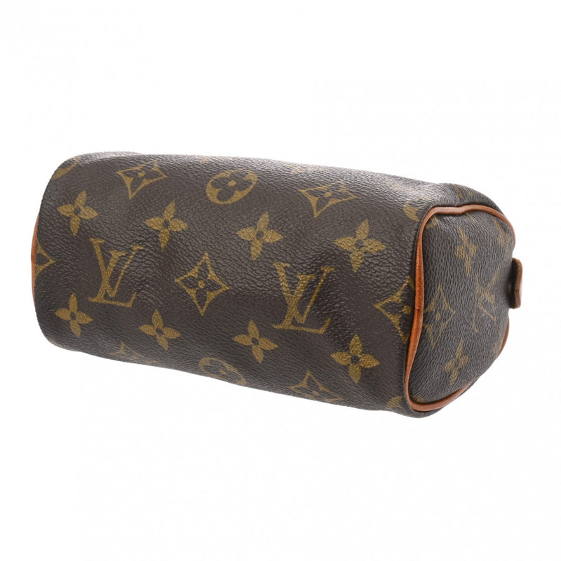 LOUIS VUITTON ルイヴィトン モノグラム ミニ スピーディ 2WAY ブラウン M41534 レディース モノグラムキャンバス ハンドバッグ Bランク 中古 銀蔵