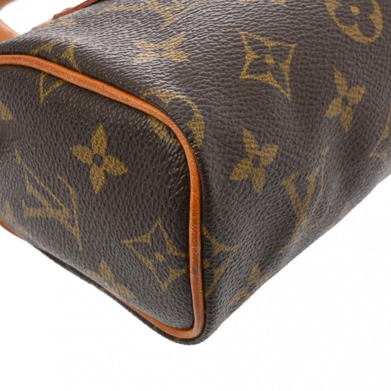 LOUIS VUITTON ルイヴィトン モノグラム ミニ スピーディ 2WAY ブラウン M41534 レディース モノグラムキャンバス ハンドバッグ Bランク 中古 銀蔵