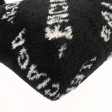 BALENCIAGA バレンシアガ エブリディ ファートートバッグ ブラック/ホワイト 581762 レディース フェイクファー トートバッグ ABランク 中古 銀蔵