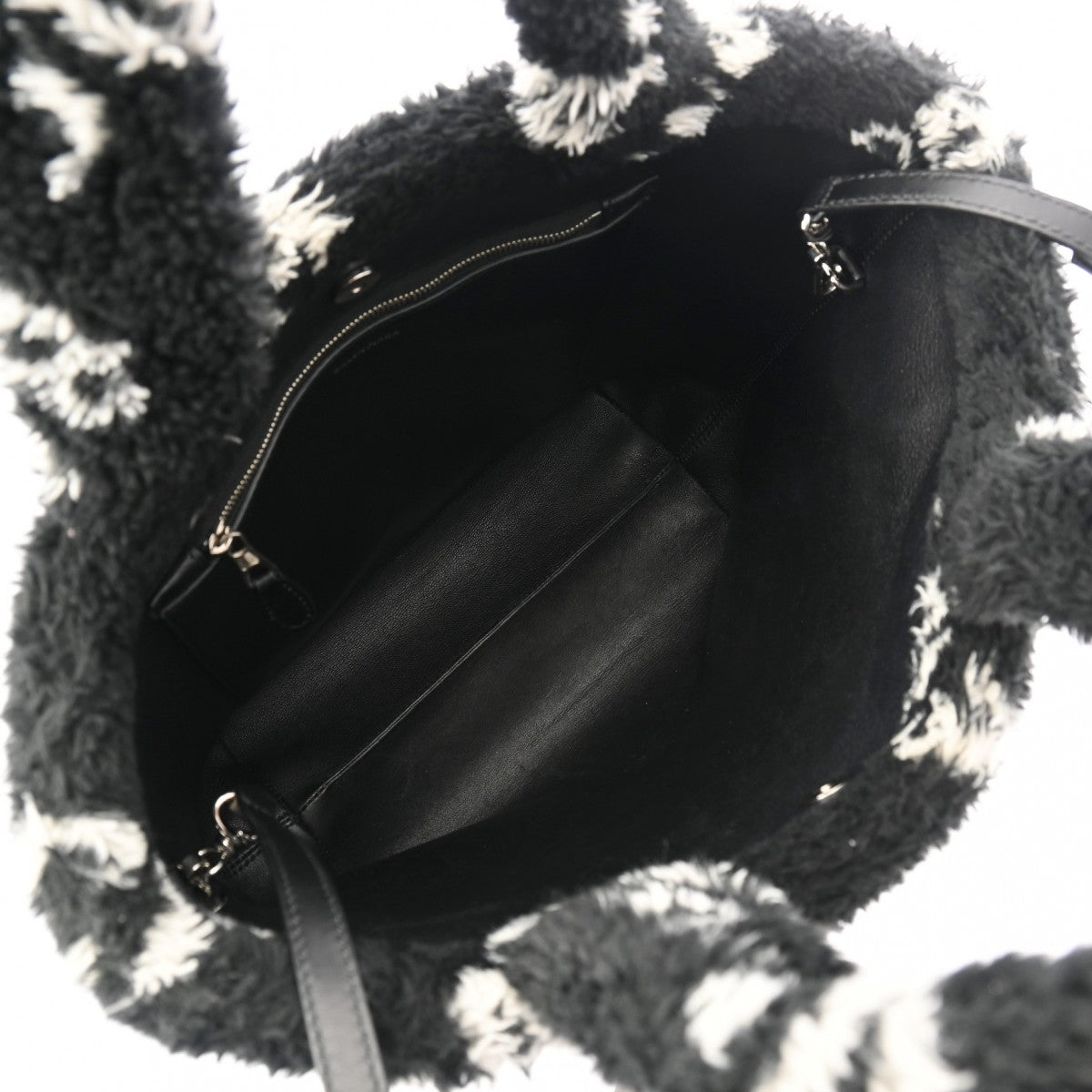 バレンシアガ エブリディ ファートートバッグ ブラック/ホワイト