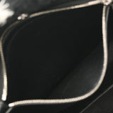 BALENCIAGA バレンシアガ エブリディ ファートートバッグ ブラック/ホワイト 581762 レディース フェイクファー トートバッグ ABランク 中古 銀蔵