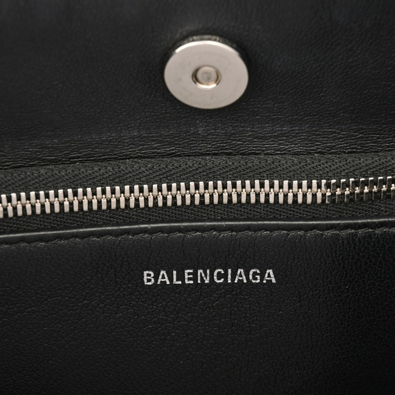 BALENCIAGA バレンシアガ エブリディ ファートートバッグ ブラック/ホワイト 581762 レディース フェイクファー トートバッグ ABランク 中古 銀蔵