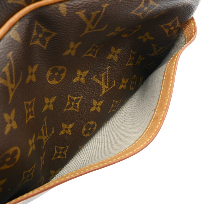 LOUIS VUITTON ルイヴィトン モノグラム リポーター PM ブラウン M45254 ユニセックス モノグラムキャンバス ショルダーバッグ Bランク 中古 銀蔵