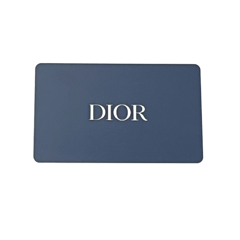 CHRISTIAN DIOR クリスチャンディオール メッセンジャーバッグ ネイビー/ベージュ 1ADP0049YKS_H27E ユニセックス ジャガード/レザー ショルダーバッグ Aランク 中古 銀蔵