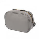 SALVATORE FERRAGAMO フェラガモ グレー レディース カーフ ショルダーバッグ Aランク 中古 銀蔵