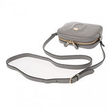 SALVATORE FERRAGAMO フェラガモ グレー レディース カーフ ショルダーバッグ Aランク 中古 銀蔵