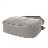 SALVATORE FERRAGAMO フェラガモ グレー レディース カーフ ショルダーバッグ Aランク 中古 銀蔵