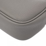 SALVATORE FERRAGAMO フェラガモ グレー レディース カーフ ショルダーバッグ Aランク 中古 銀蔵