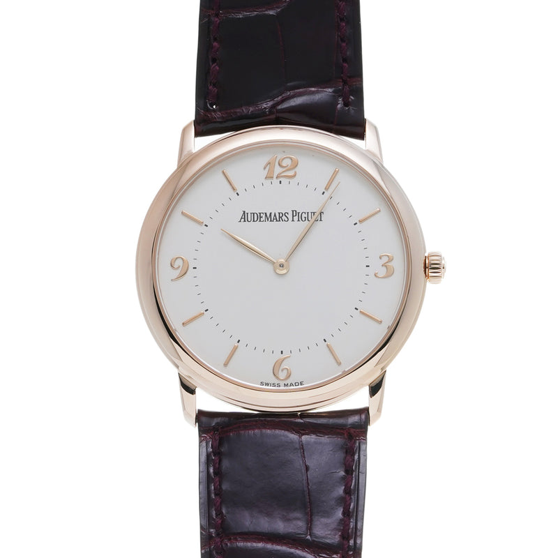 オーデマピゲ ジュール オーデマ ウルトラスリム 14894OR.O.0002.07 アイボリー メンズ 腕時計 手巻き 中古 銀蔵