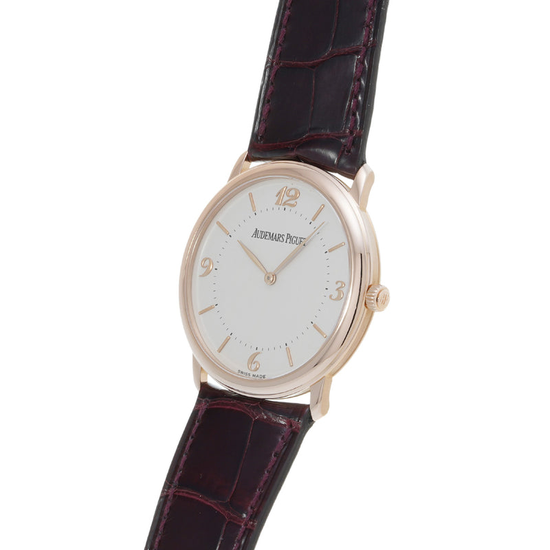 オーデマピゲ ジュール オーデマ ウルトラスリム 14894OR.O.0002.07 アイボリー メンズ 腕時計 手巻き 中古 銀蔵