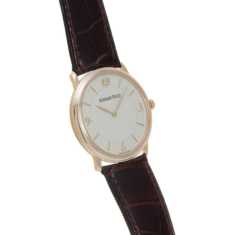 オーデマピゲ ジュール オーデマ ウルトラスリム 14894OR.O.0002.07 アイボリー メンズ 腕時計 手巻き 中古 銀蔵