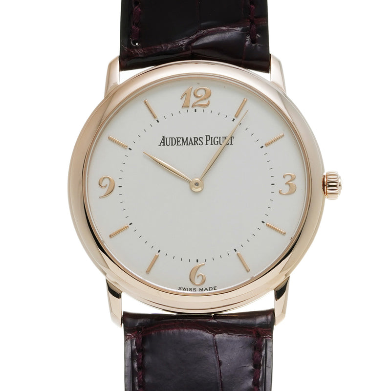 オーデマピゲ ジュール オーデマ ウルトラスリム 14894OR.O.0002.07 アイボリー メンズ 腕時計 手巻き 中古 銀蔵