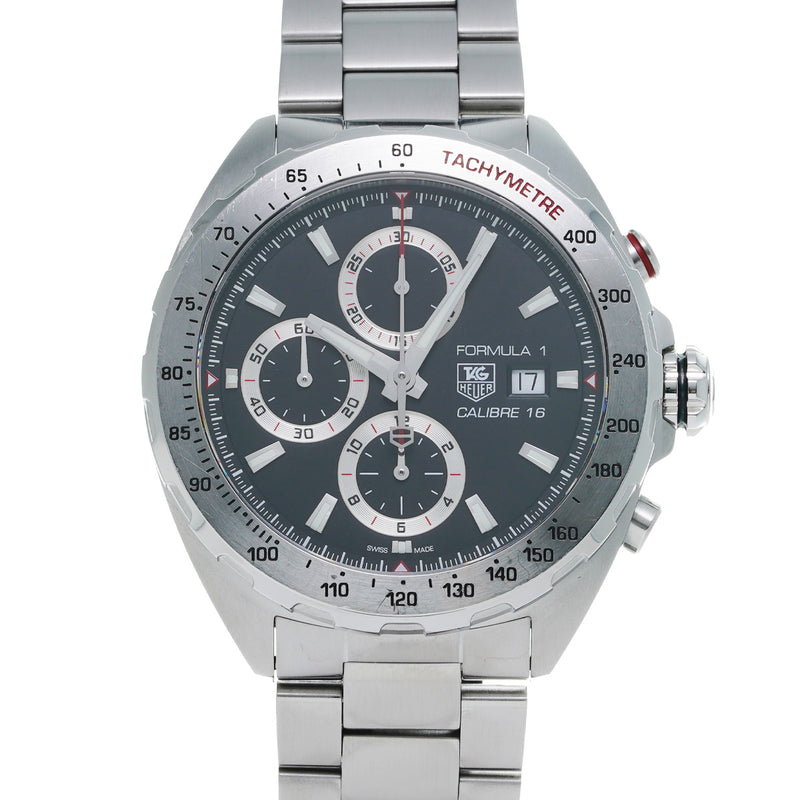 タグホイヤー フォーミュラ1 キャリバー16 クロノグラフ CAZ2010.BA0876 ブラック メンズ 腕時計 自動巻き 中古 銀蔵