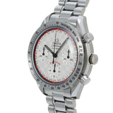 オメガ スピードマスター レーシング ミハエル シューマッハ 4000本限定 3517.30 シルバー メンズ 腕時計 自動巻き 中古 銀蔵