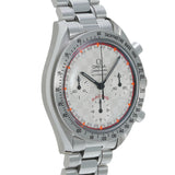 オメガ スピードマスター レーシング ミハエル シューマッハ 4000本限定 3517.30 シルバー メンズ 腕時計 自動巻き 中古 銀蔵