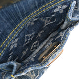 LOUIS VUITTON ルイヴィトン モノグラム デニム ネオスピーディ ブルー M95019 レディース モノグラムデニム ハンドバッグ ABランク 中古 銀蔵
