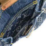 LOUIS VUITTON ルイヴィトン モノグラム デニム ネオスピーディ ブルー M95019 レディース モノグラムデニム ハンドバッグ ABランク 中古 銀蔵