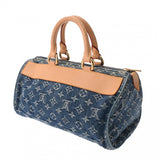 LOUIS VUITTON ルイヴィトン モノグラム デニム ネオスピーディ ブルー M95019 レディース モノグラムデニム ハンドバッグ ABランク 中古 銀蔵