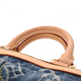 LOUIS VUITTON ルイヴィトン モノグラム デニム ネオスピーディ ブルー M95019 レディース モノグラムデニム ハンドバッグ ABランク 中古 銀蔵