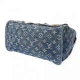 LOUIS VUITTON ルイヴィトン モノグラム デニム ネオスピーディ ブルー M95019 レディース モノグラムデニム ハンドバッグ ABランク 中古 銀蔵