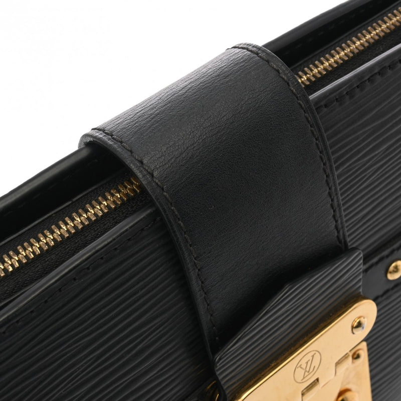 LOUIS VUITTON ルイヴィトン エピ トランククラッチ 2WAY ノワール M53052 レディース エピレザー ショルダーバッグ ABランク 中古 銀蔵