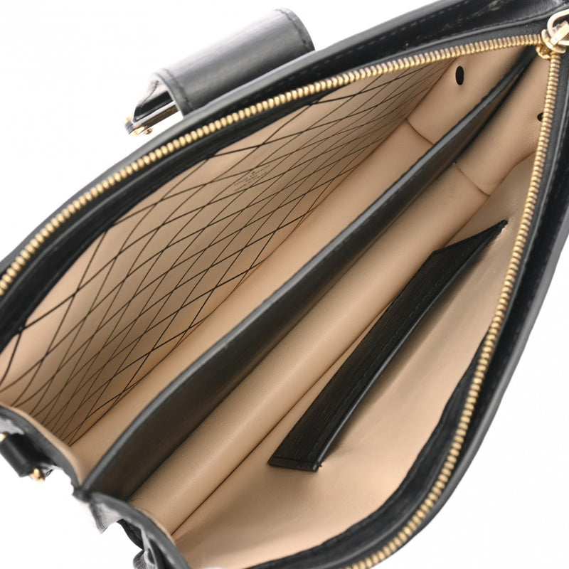 LOUIS VUITTON ルイヴィトン エピ トランククラッチ 2WAY ノワール M53052 レディース エピレザー ショルダーバッグ ABランク 中古 銀蔵