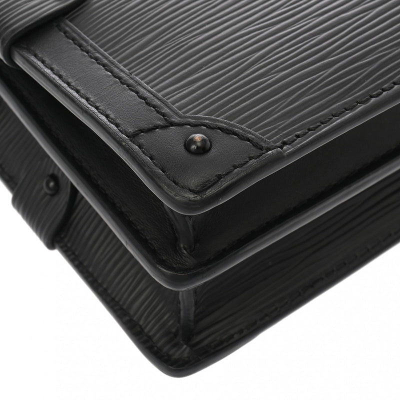 LOUIS VUITTON ルイヴィトン エピ トランククラッチ 2WAY ノワール M53052 レディース エピレザー ショルダーバッグ ABランク 中古 銀蔵