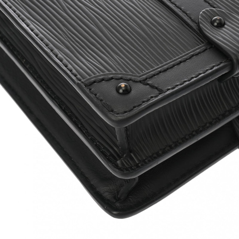 LOUIS VUITTON ルイヴィトン エピ トランククラッチ 2WAY ノワール M53052 レディース エピレザー ショルダーバッグ ABランク 中古 銀蔵