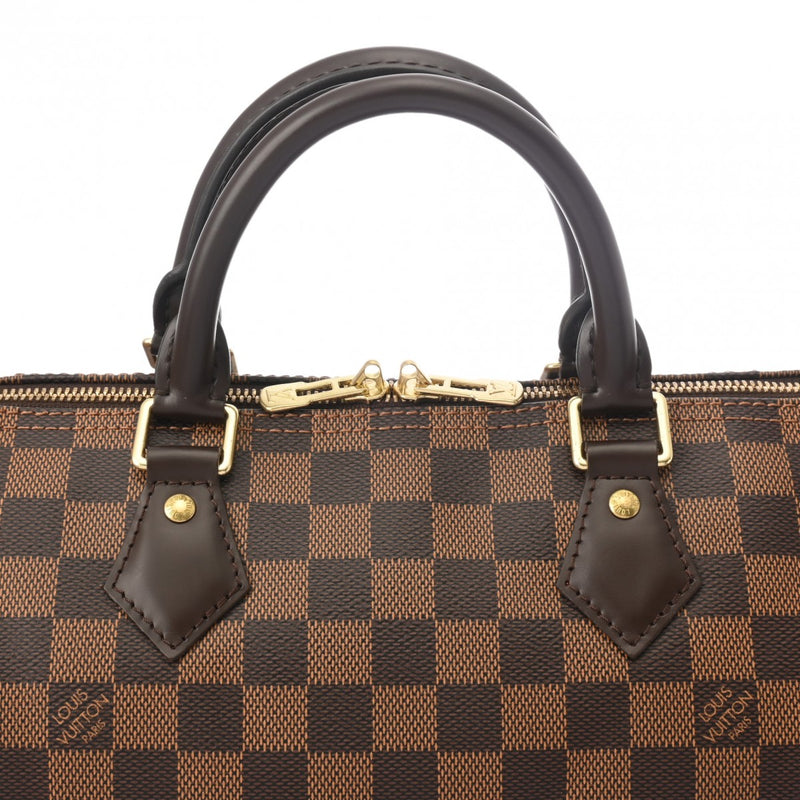 LOUIS VUITTON ルイヴィトン ダミエ スピーディ バンドリエール 30 ブラウン N41367 レディース ダミエキャンバス ハンドバッグ Aランク 中古 銀蔵